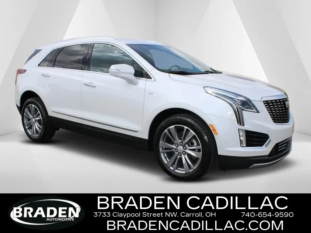 White 2025 Cadillac XT5 Premium Luxury for sale in Carroll, OH