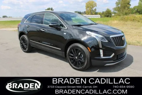 Black 2025 Cadillac XT5 Premium Luxury for sale in Carroll, OH