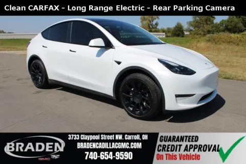 White 2023 Tesla Model Y Long Range for sale in Carroll, OH