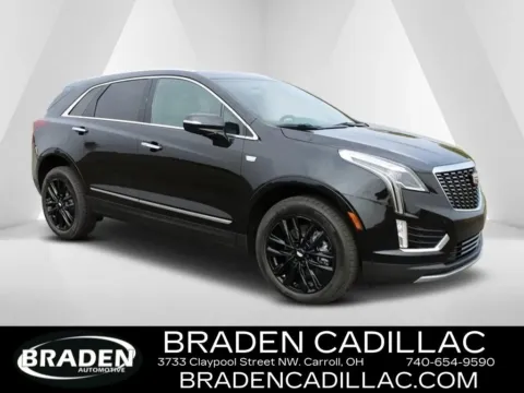 Black 2025 Cadillac XT5 Premium Luxury for sale in Carroll, OH