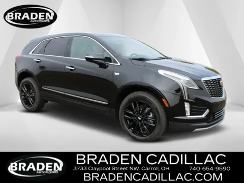 Black 2025 Cadillac XT5 Premium Luxury for sale in Carroll, OH