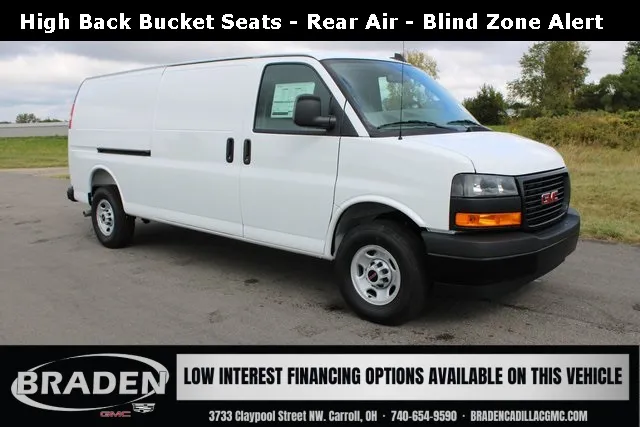 White 2025 GMC Savana 2500 Work Van for sale in Carroll, OH