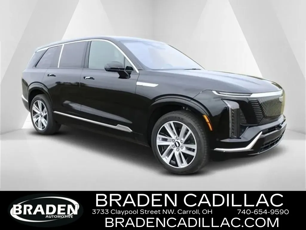 Black 2026 Cadillac VISTIQ Luxury for sale in Carroll, OH