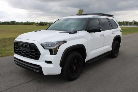 Another view of 2025 Toyota Sequoia TRD Pro for sale in Carroll, OH at Braden Cadillac GMC