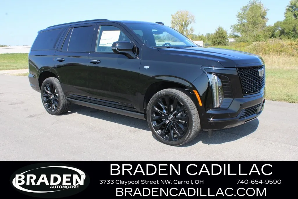Black 2025 Cadillac Escalade Sport Platinum for sale in Carroll, OH