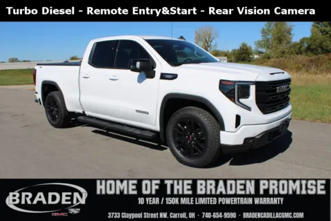 White 2025 GMC Sierra 1500 Elevation for sale in Carroll, OH