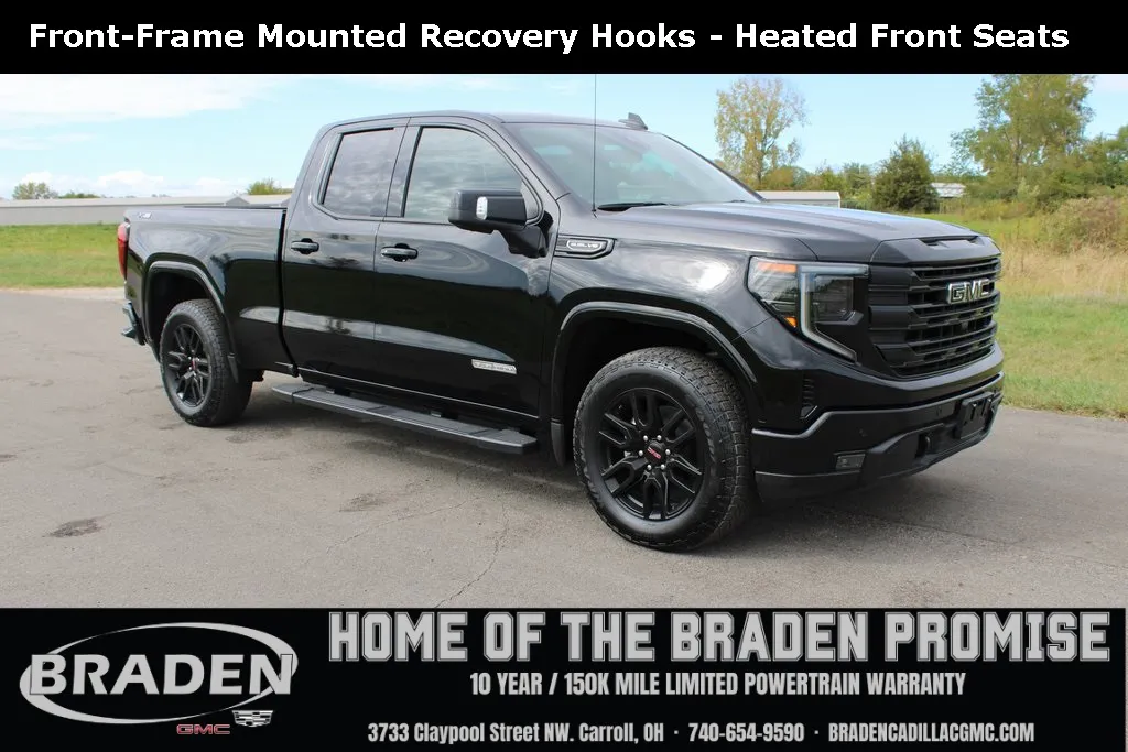 Black 2025 GMC Sierra 1500 Elevation for sale in Carroll, OH