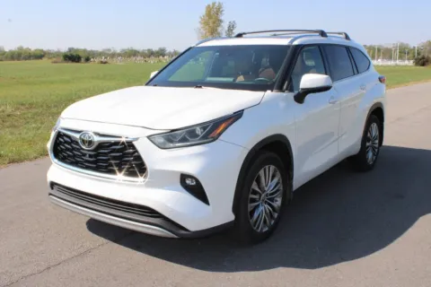Another view of 2021 Toyota Highlander Platinum for sale in Carroll, OH at Braden Cadillac GMC