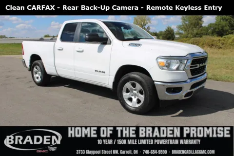White 2022 Ram 1500 Big Horn/Lone Star for sale in Carroll, OH