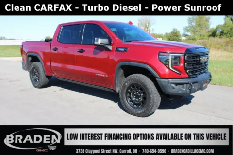 Red 2024 GMC Sierra 1500 AT4X for sale in Carroll, OH