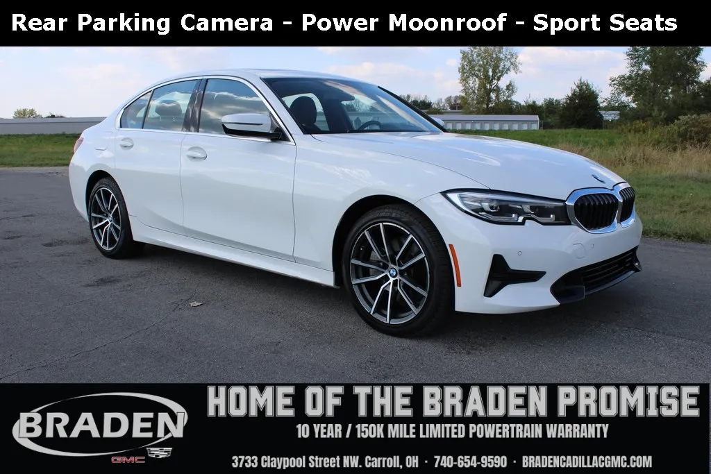 White 2021 BMW 3 Series 330e xDrive for sale in Carroll, OH