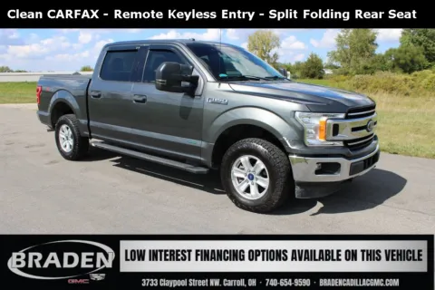 Gray 2018 Ford F-150 XLT for sale in Carroll, OH