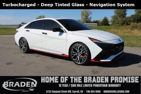 White 2023 Hyundai Elantra N for sale in Carroll, OH