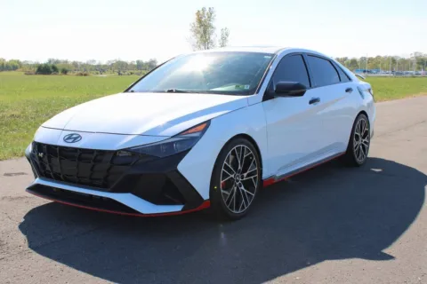 Another view of 2023 Hyundai Elantra N for sale in Carroll, OH at Braden Cadillac GMC