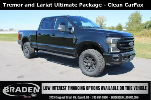 Black 2022 Ford F-350SD Lariat for sale in Carroll, OH