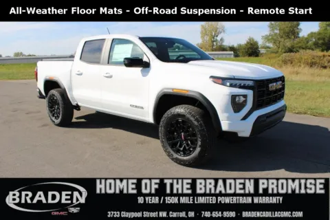 White 2026 GMC Canyon Elevation for sale in Carroll, OH
