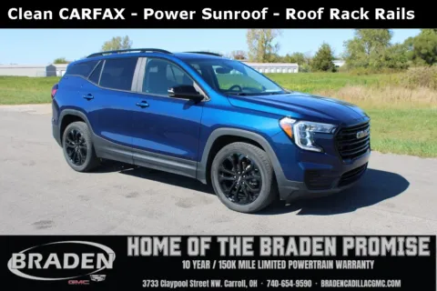 Blue 2022 GMC Terrain SLE for sale in Carroll, OH