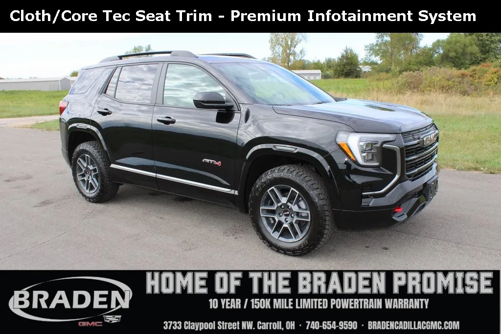 Black 2026 GMC Terrain AT4 for sale in Carroll, OH