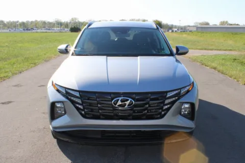 Photos of 2024 Hyundai Tucson Hybrid Blue for sale in Carroll, OH at Braden Cadillac GMC