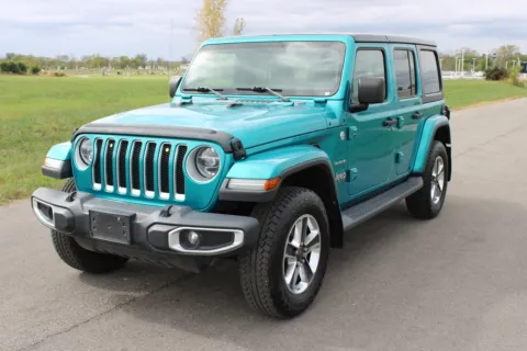 Another view of 2020 Jeep Wrangler Unlimited Sahara for sale in Carroll, OH at Braden Cadillac GMC