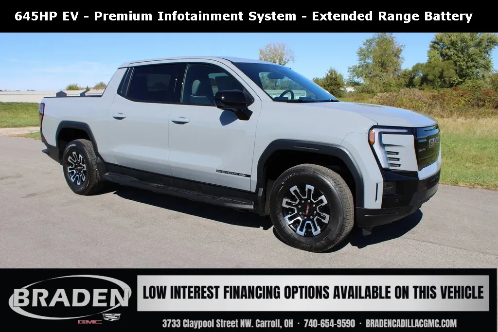 Gray 2026 GMC Sierra EV Elevation for sale in Carroll, OH