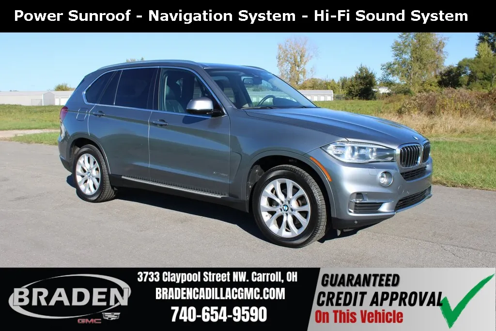 Gray 2014 BMW X5 xDrive35i for sale in Carroll, OH