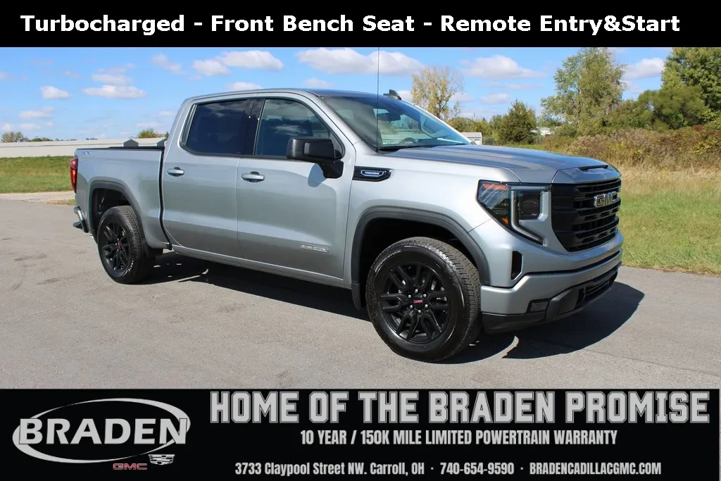 Gray 2026 GMC Sierra 1500 Elevation for sale in Carroll, OH
