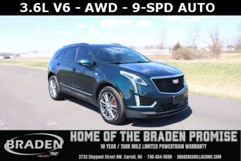 Green 2024 Cadillac XT5 Sport for sale in Carroll, OH