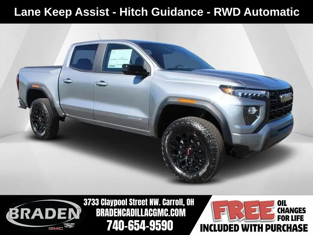 Gray 2026 GMC Canyon Elevation for sale in Carroll, OH