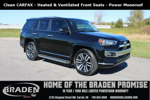 Black 2024 Toyota 4Runner Limited for sale in Carroll, OH