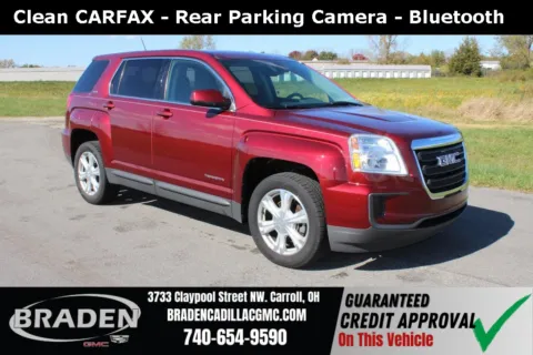 Red 2017 GMC Terrain SLE-1 for sale in Carroll, OH
