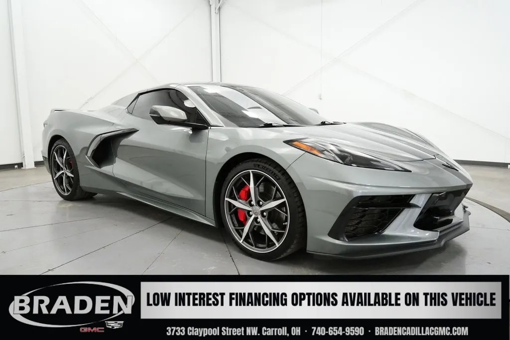 Gray 2023 Chevrolet Corvette Stingray for sale in Carroll, OH