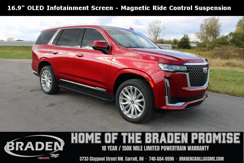 Red 2023 Cadillac Escalade Premium Luxury for sale in Carroll, OH