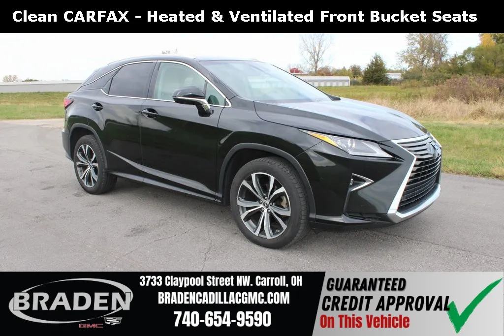 Black 2019 Lexus RX 350 F Sport for sale in Carroll, OH