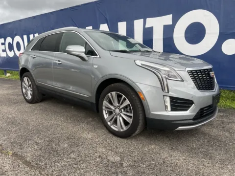 Silver 2024 Cadillac XT5 Premium Luxury for sale in Carroll, OH