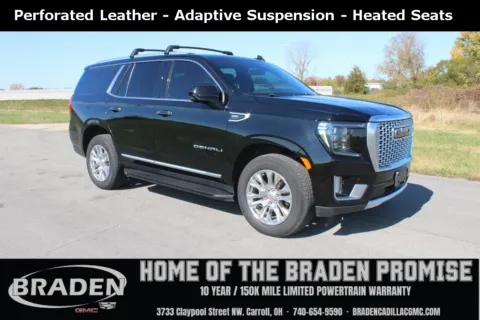 Black 2021 GMC Yukon Denali for sale in Carroll, OH