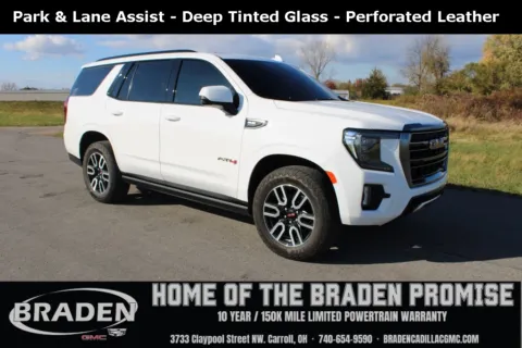 White 2023 GMC Yukon AT4 for sale in Carroll, OH