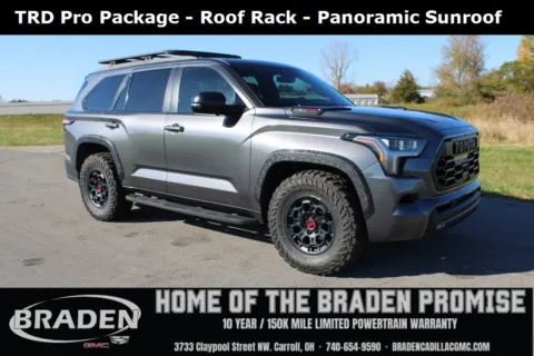 Gray 2024 Toyota Sequoia TRD Pro for sale in Carroll, OH