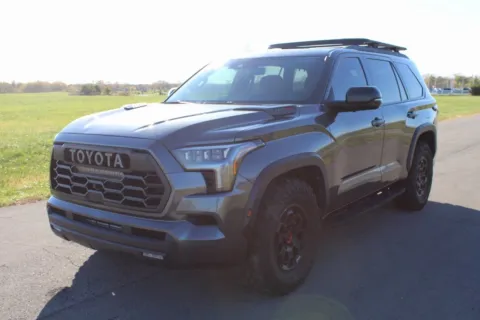 Another view of 2024 Toyota Sequoia TRD Pro for sale in Carroll, OH at Braden Cadillac GMC