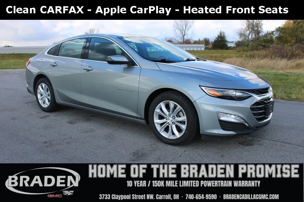 Gray 2023 Chevrolet Malibu LT for sale in Carroll, OH