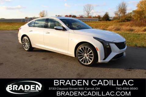 White 2026 Cadillac CT5 Premium Luxury for sale in Carroll, OH
