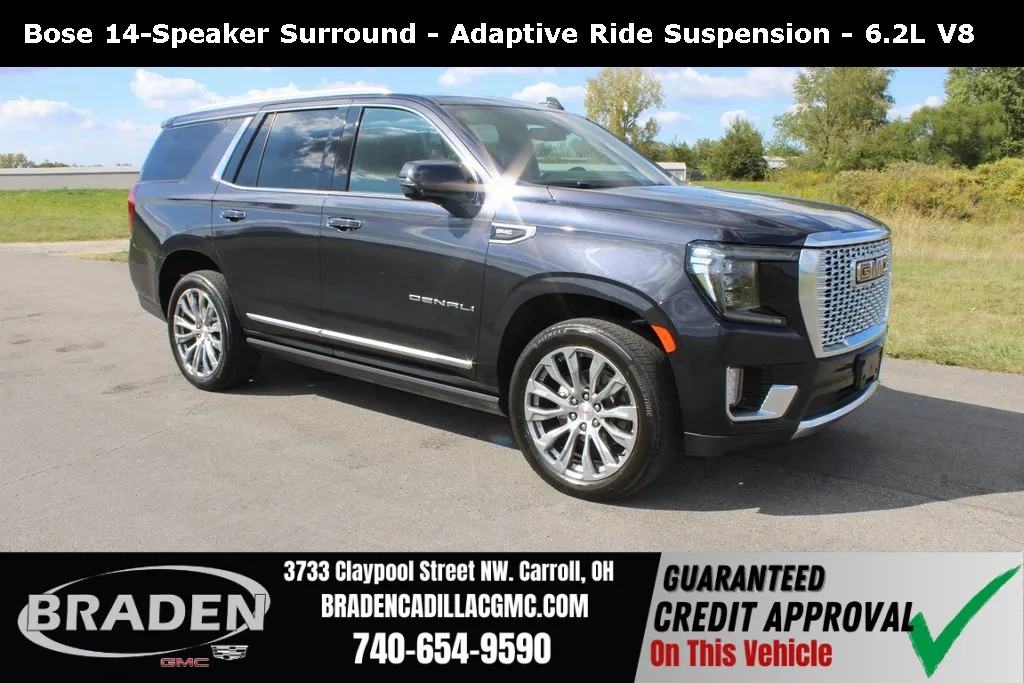 Gray 2023 GMC Yukon Denali for sale in Carroll, OH