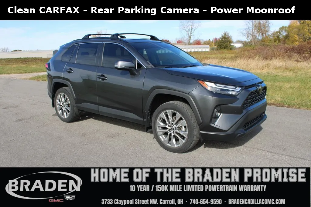 Gray 2023 Toyota RAV4 XLE Premium for sale in Carroll, OH