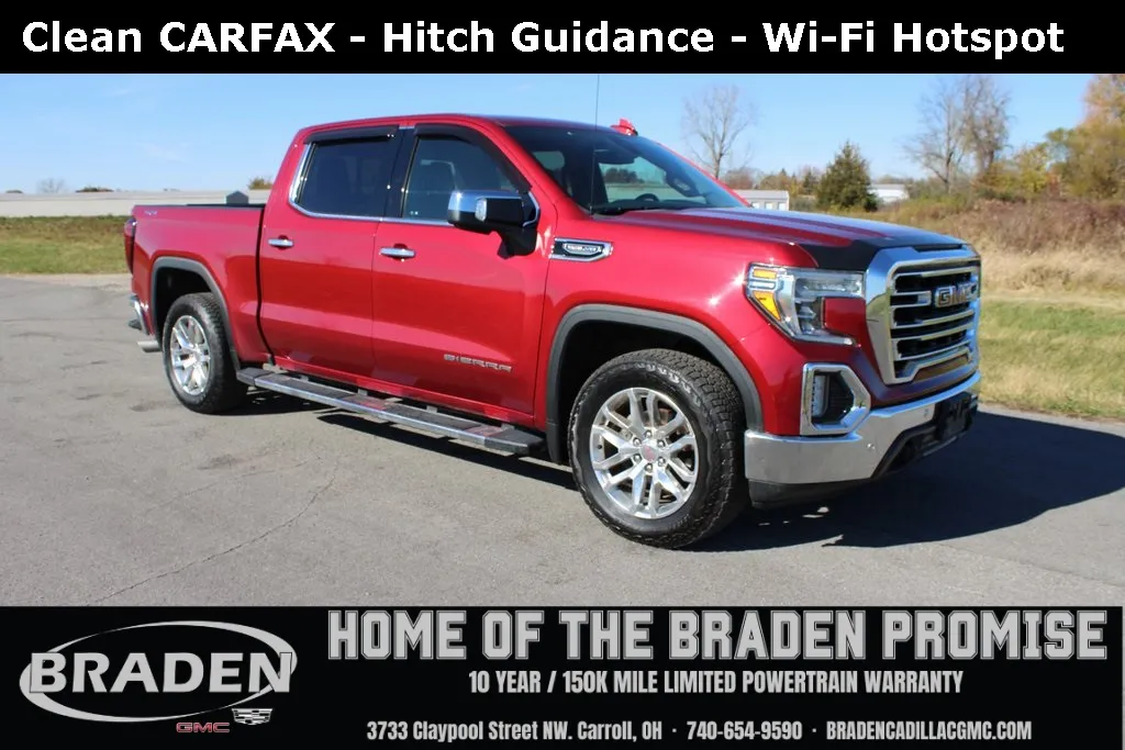 Red 2020 GMC Sierra 1500 SLT for sale in Carroll, OH