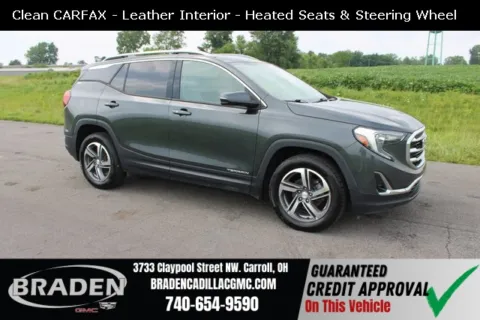Gray 2019 GMC Terrain SLT for sale in Carroll, OH