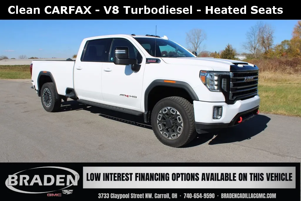 White 2023 GMC Sierra 2500HD AT4 for sale in Carroll, OH