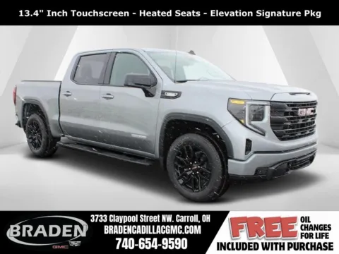 Gray 2026 GMC Sierra 1500 Elevation for sale in Carroll, OH