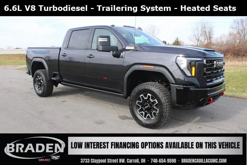 Gray 2026 GMC Sierra 2500HD AT4X for sale in Carroll, OH