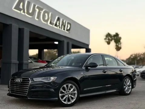 Blue 2017 Audi A6 2.0T Premium Plus for sale in Jacksonville, FL
