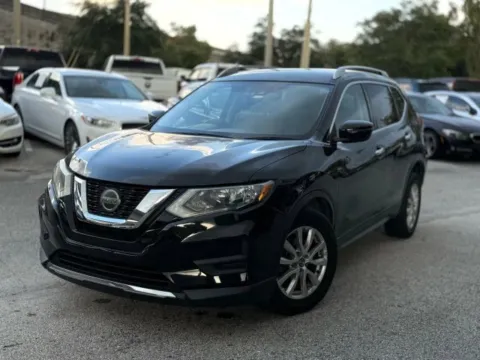 Black 2019 Nissan Rogue SV for sale in Jacksonville, FL